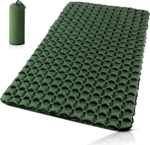 Tapetes de Tenda de Camping, Colchão Inflável Dobrável para Piquenique, Grande Tapete para Dois em Caminhadas