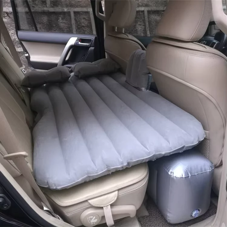 Car Air Inflatable Travel Mattress Bed Universal for Back Seat Multi Functional Sofa Pillow Outdoor Camping Mat Cushion