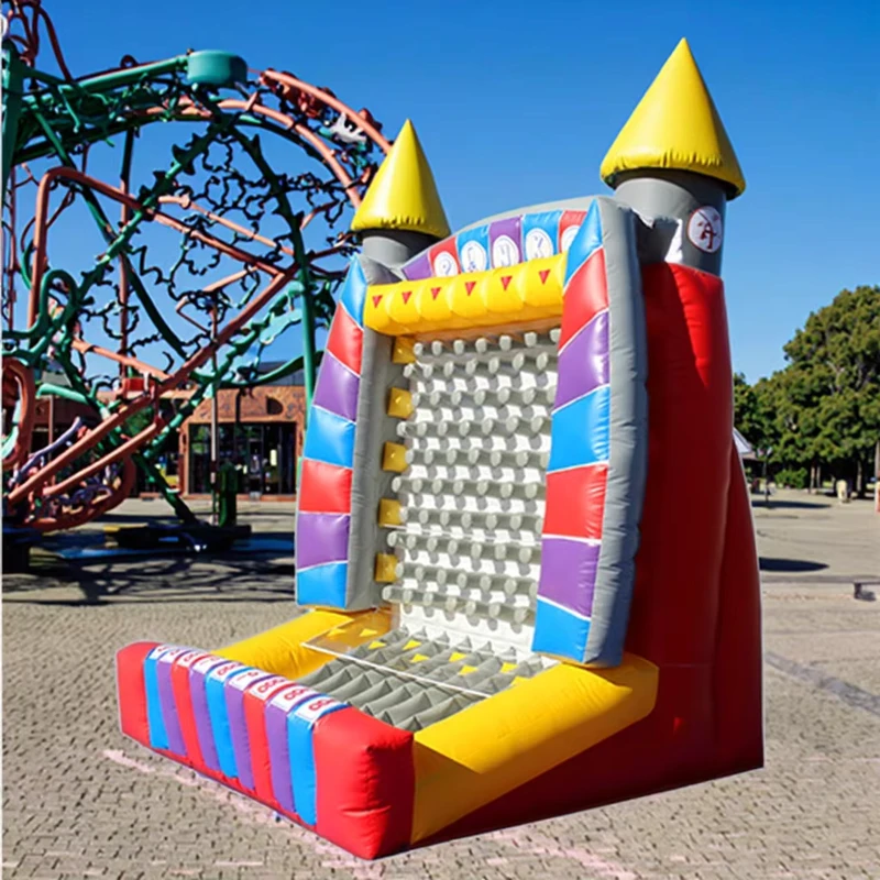 Attrezzatura Gonfiabile Interattiva Plinko per Eventi di Carnevale, Noleggio per Feste in PVC e Telone con Soffiatore e Cavo di Alimentazione da 4m