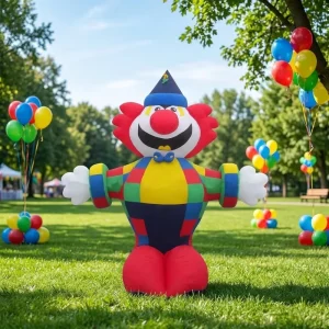 Carnaval Festival of Feestdecoratie Opblaasbare Clown Cartoon Ballon