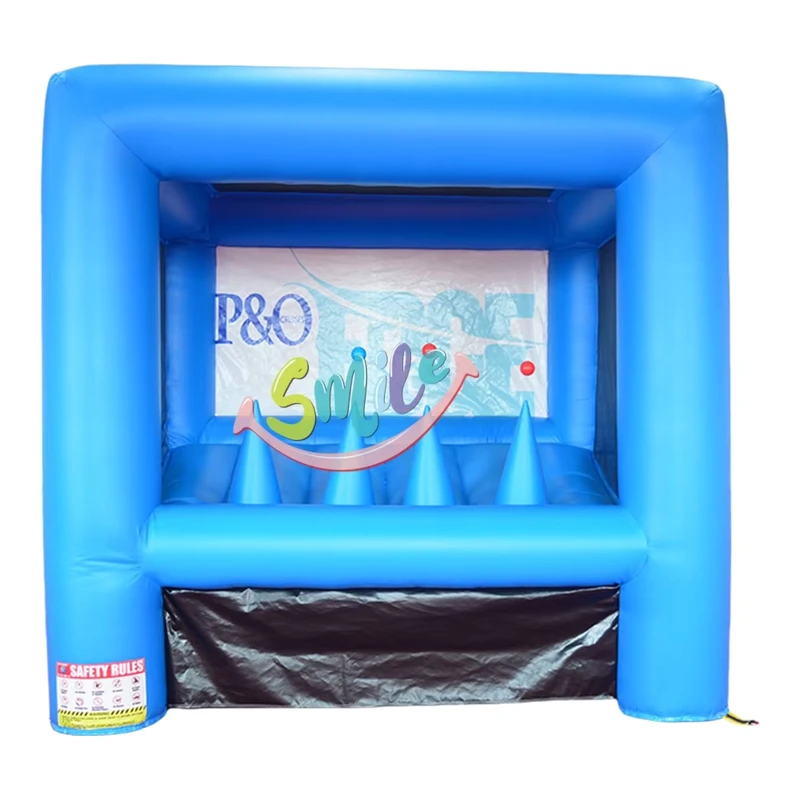 Gioco da Carnevale Gonfiabile Galleria di Tiro Gioco Sportivo Interattivo Obiettivo di Tiro con Palloni Galleggianti