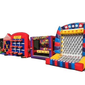 Juego de Fiesta Inflable de Juegos de Carnaval con Diseño Personalizado