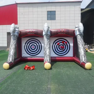 Carnival Inflatable Axe Throwing Game Inflatable Games for Outdoor and Indoor
