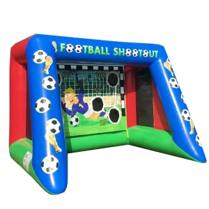 Carnival Mini Outdoor Penalty Shootout Soccer Shooting Game Inflatable Human Table Football Games for Kids Adults