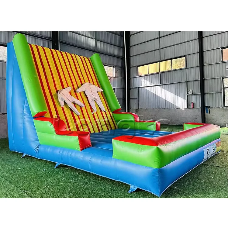 Jeux gonflables mur collant Velcro pour fêtes de carnaval, château gonflable, jeux mur collant magique gonflables