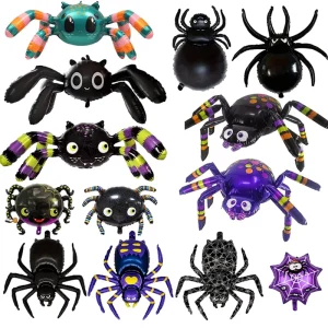 Carton Walking Spider Shaped Foil Balloon for Halloween Party Decoration