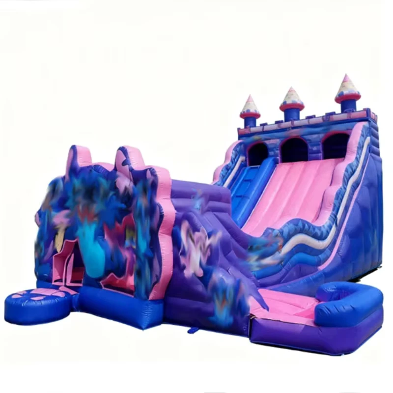 Cartoon Character Star Chi Toys Children’s Favorite Inflatable Slide Commercial grade Elastic Trampoline