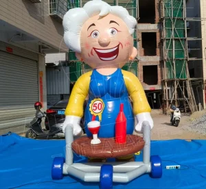 Decoración de Personajes de Dibujos Animados Modelo Inflable de Hombre o Mujer Juguete Personalizado Inflables