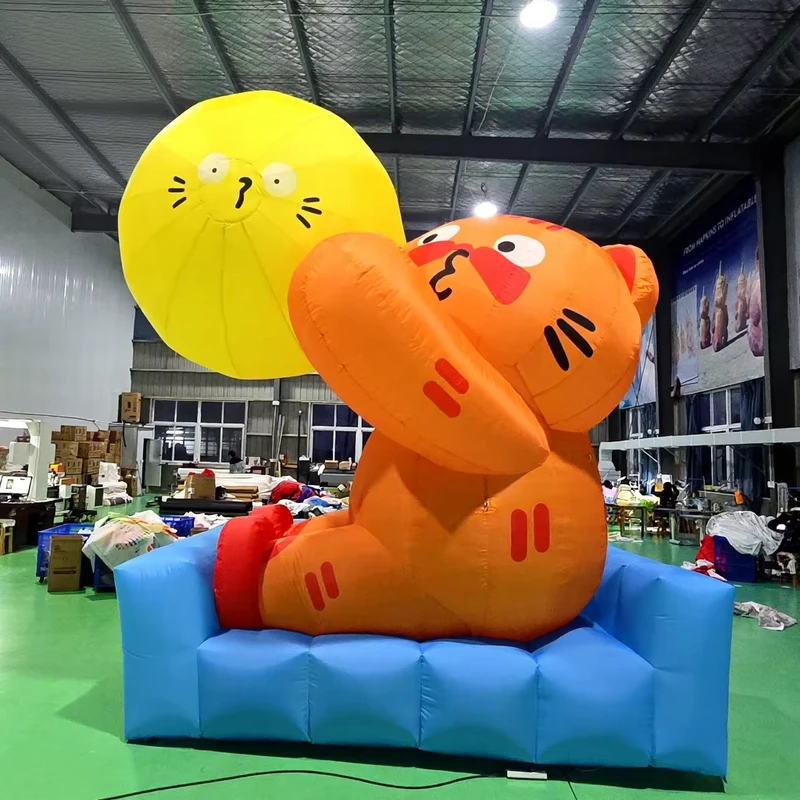 Modelo de Animal de Globo Inflable de Caricatura para Publicidad Exterior