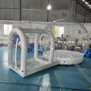 Casa Bolle Gonfiabile Outdoor Eco Friendly PVC Material Bubble Dome Transparent Tent Inflatable Bubble House 3m Diameter
