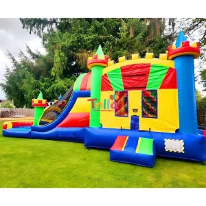 Castillo Inflable Kid Inflatable Bouncer Bounce House Commercial Jumping Castle with Slide