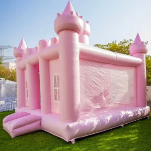 Castle Party Inflatable Bounce House Slide Bouncer Pink Jumper Commercial Inflatable Castle