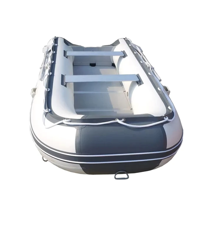 Kapal Perahu Olahraga Inflatable Model Catalina untuk 6 Orang, PVC, Perahu Memancing Lipat