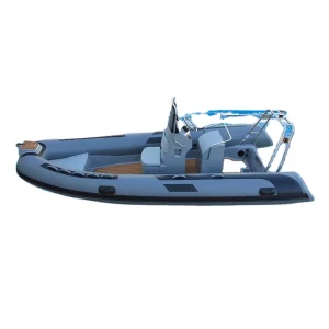 Ce Certified Hypalon Rigid Inflatable Kayak with Bilge Keels and Bilge Keels Motor
