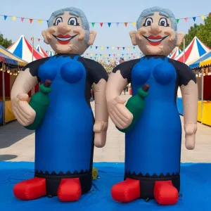 Characters Balloon Advertising Inflatable Figures Inflatable Sarah and Abraham Holland Cartoon