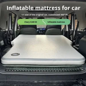 Chery Icar03 03T PVC Air Mattress Inflatable Car Trunk Sleeping Pad for Comfortable Sleep Interior Accessory Gadget