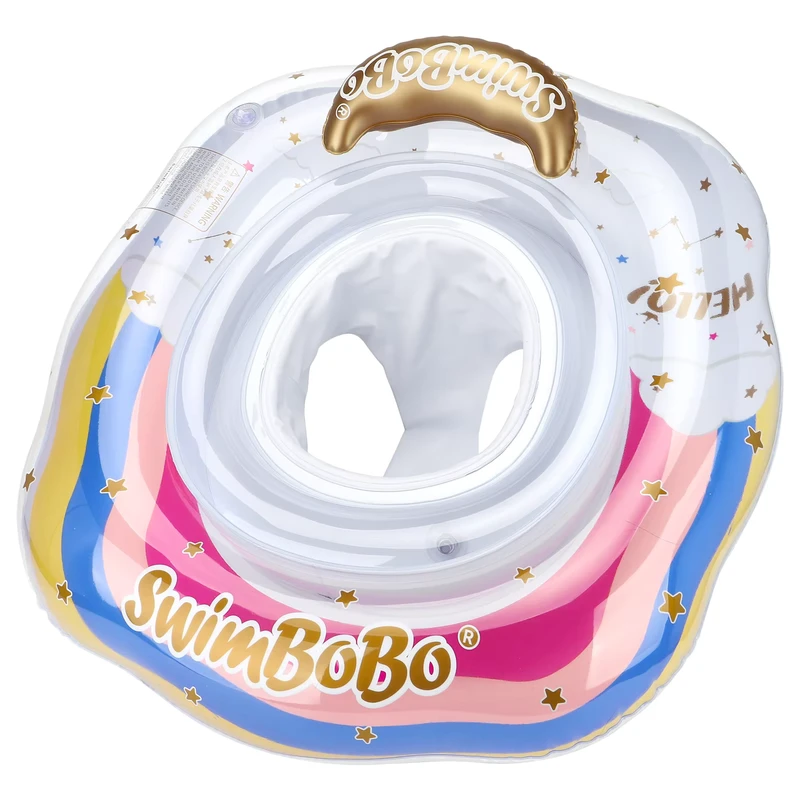 Giochi gonfiabili per bambini, sedile galleggiante, anelli da nuoto in PVC bisaccati per piscina