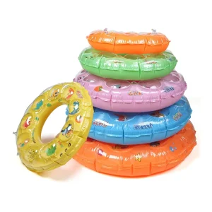 ห่วงยางเด็กลายการ์ตูนกันกลิ้ง Inflatable PVC หนาเป็นพิเศษ