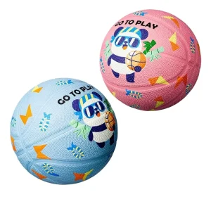 Children’s Basketball No.5/No.4 Rubber Cover Non-Toxic Eco-Friendly for Boys and Girls Kindergarten & Primary School Training