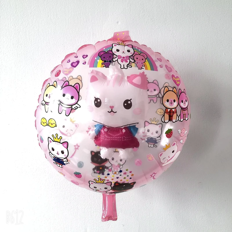 Children’s Double Inflatable Balloon Set Beautiful Cartoon Ball Floating Balloon Foil Material New Ball