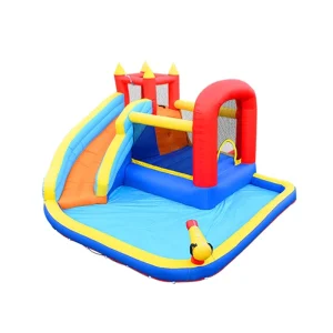 Children’s Inflatable Bounce House & Jumping Castle with Water Slide for Parties