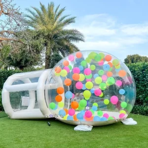 Casa Burbuja Inflable para Niños, Carpa Burbuja Inflable Clara para Reuniones Familiares, Centros Comerciales, Parques, Eventos, Exposiciones