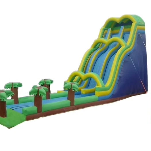 Aufblasbare Burg für Kinder, Familienspielzeug und Partyspiele Hüpfburg & Wasserrutsche
