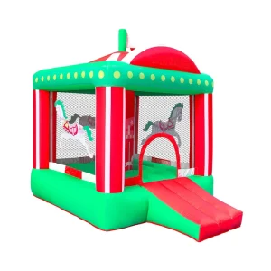 Children’s Inflatable Castle Home Naughty Castle Inflatable Jumping Bed Combination Slide Small Bouncing Bed