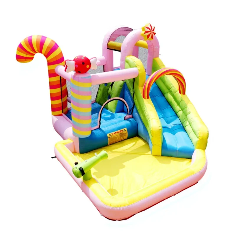 Children’s Inflatable Castle Indoor Bounce House Playground Slide 3 Year Warranty 100-500kg Commercial PVC Material