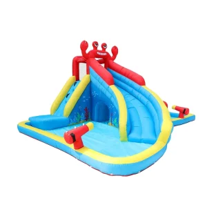 Children’s Inflatable Castle Water Slide Climbing Bounce Combination Outdoor Party Oxford Fabric Easy Setup