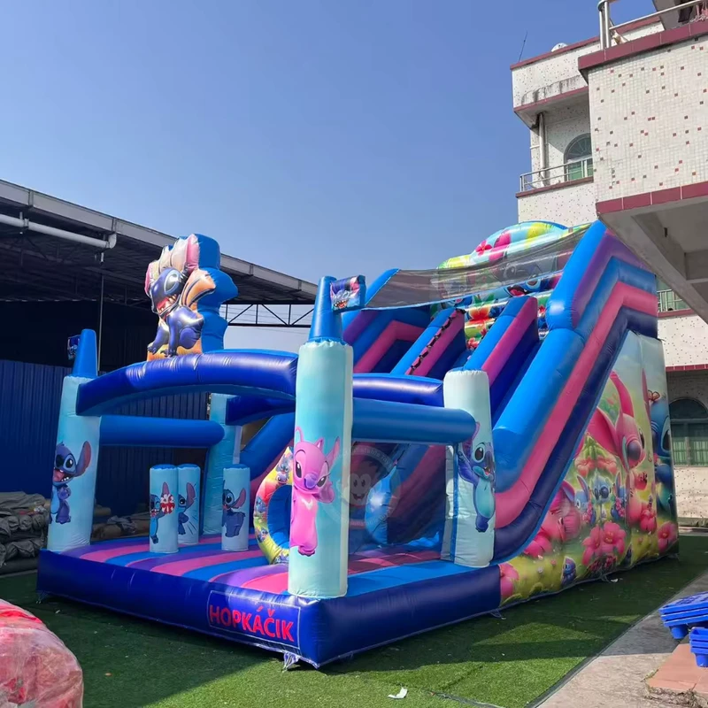 Escorrega de Água Inflável para Crianças, Escorregas de Jogo Infláveis, Slip and Slide Inflável
