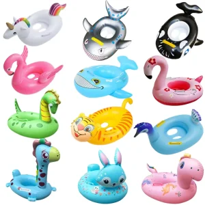 Children’s PVC Pool Float 17 Animal Patterned Water Seat for 0-5 Years Old for Swimming Pool Use Choose Any Pattern