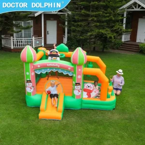 Children’s Small Bounce House Inflatable Bouncing House Castle Slide Indoorwith Kids