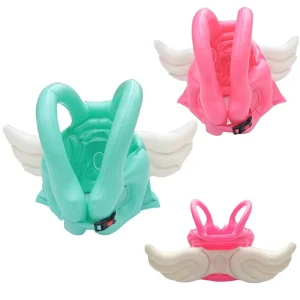 Dik Inflatable Zwempak voor Kinderen met Engelenvleugels Drijfpak Buiten Speelgoed