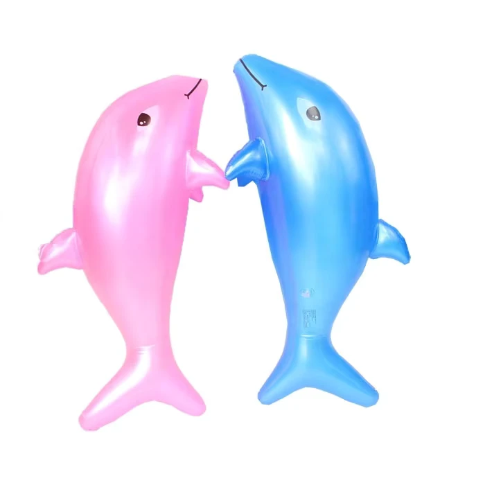 Giocattolo per Acqua per Bambini, Giocattolo Gonfiabile a Forma di Delfino, Accessori per Giocattoli Gonfiabili