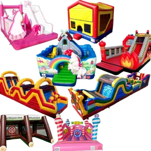 Castello Gonfiabile Commerciale Cinese con Combinazione Scivolo per Bambini