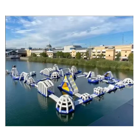 Peralatan Taman Air Inflatable Aqua Park Desain Baru dari Pabrik China untuk Dijual