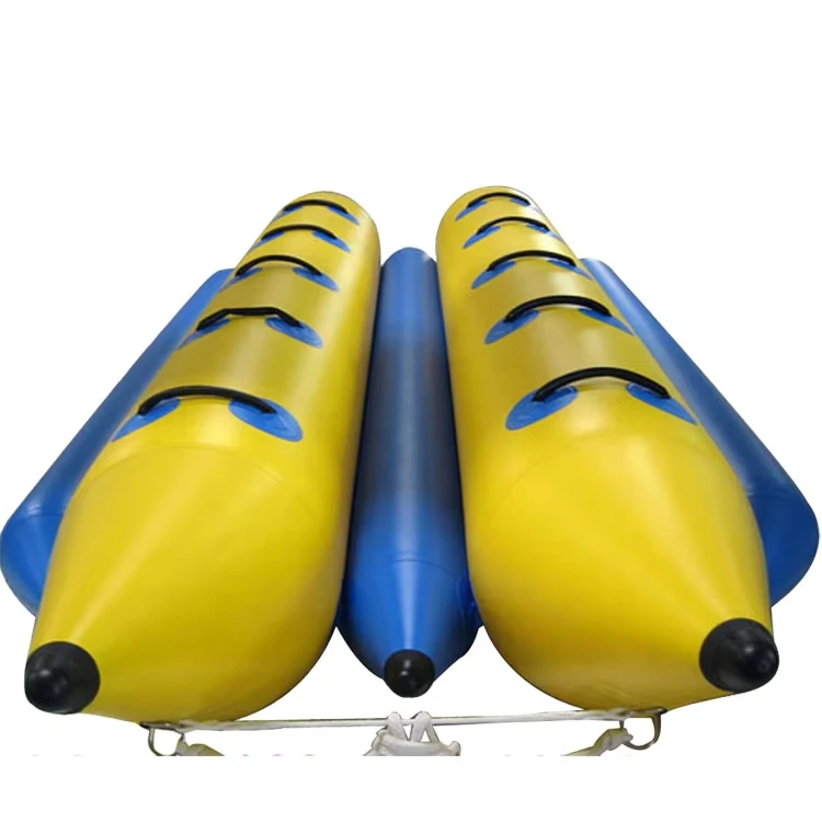 Chinese Fabriek Bananenboot Opblaasbare Bananenboot Fabrikant Opblaasbaar Water Speelgoed Voor Waterplezier