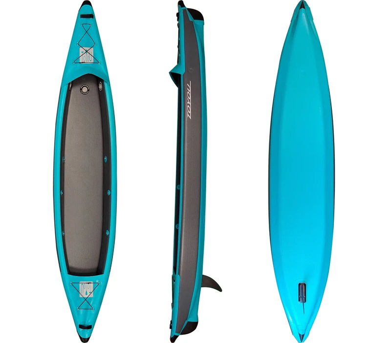 China Inflatable Kayak Factory High Quality Inflatable Kayak Boat With Fin for Touring Racing FK006