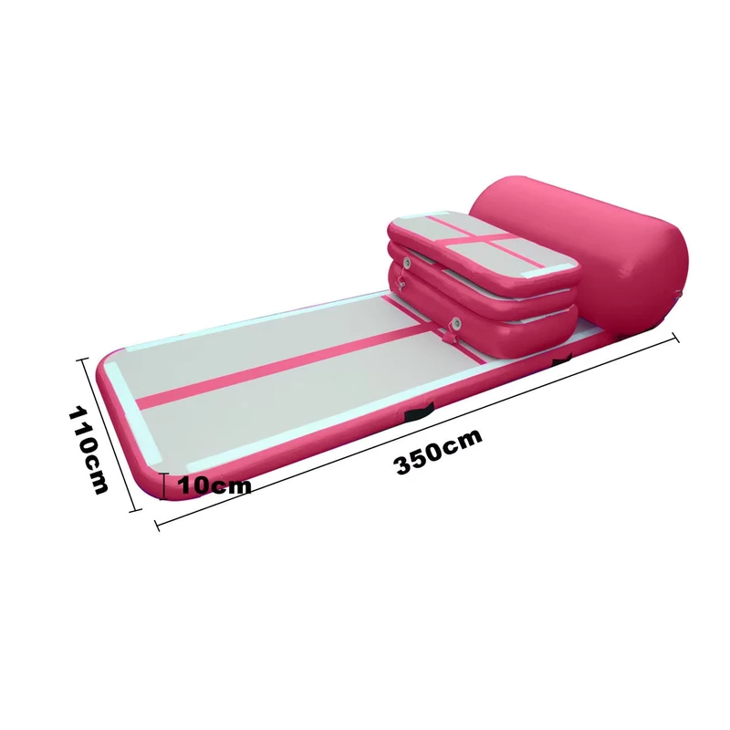 Conjunto de Treino de Ginástica Inflável para Yoga em Casa Prática de Artrack Tumbling Mat