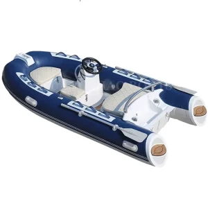China Made RIB330C Inflatable Rigid Boat Fiberglass 330cm Length 42cm Tube Diameter 4 Adults + 1 Child Capacity for Inshore