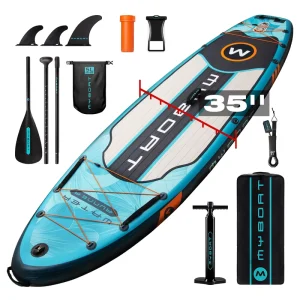 China Manufacture All Round SUP 10’6″x35″x6″ Stand up Paddle Board Inflatable Surfboard Sup Paddle Board with Pump