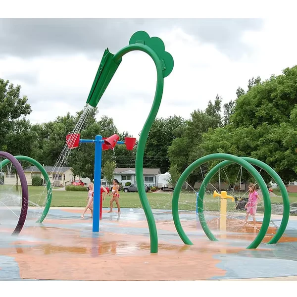 Fornitore Cinese Attrezzature per Parchi Divertimento su Misura di Buona Qualità in Acciaio Zincato e Plastica Progetto e Costruzione di Parco Acquatico Certificato CE per Bambini