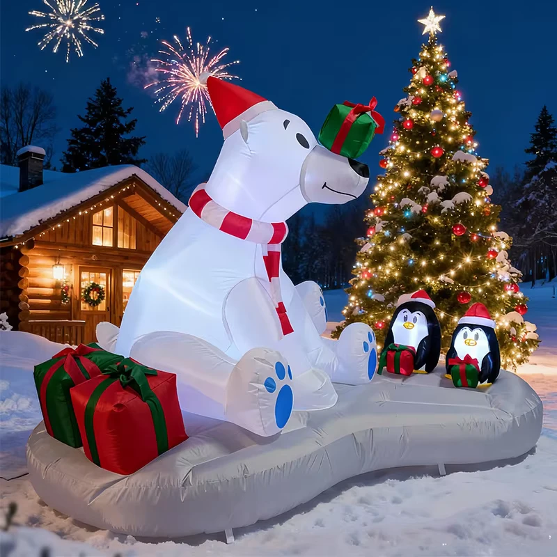 Christmas Inflatable Outdoor Christmas Tree Blowups