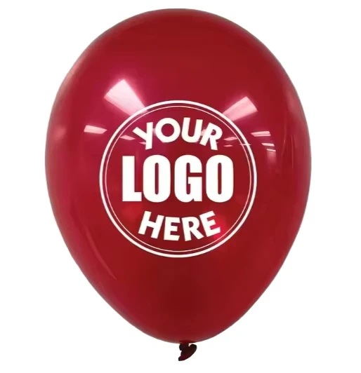 Weihnachtlich gestaltete Partydekoration und -zubehör, luftgefüllter runder individuell bedruckter Logo 36 Zoll Latexballon