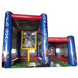 Jogo de Rugby Inflável de Design Clássico para Carnaval, Jogos Infláveis Duplos para Adultos e Crianças