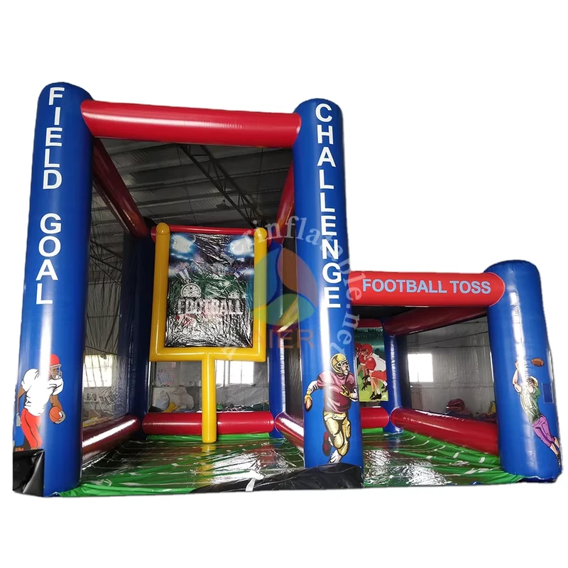 Classic Design Carnival Inflatable Rugby Game Double Inflatable Sports Games for Adults Kids