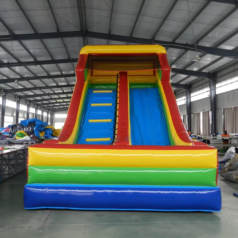 สไลเดอร์แห้ง PVC แบบคู่คลาสสิกสำหรับธุรกิจเช่าปาร์ตี้