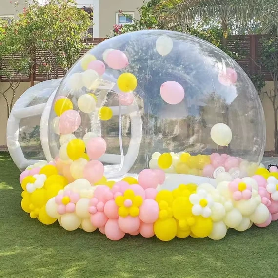 Nhà bóng trong suốt, nhà bóng inflatable cho trẻ em, lều bóng trong suốt
