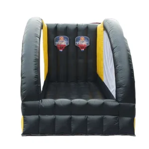 สนามบาสเก็ตบอลลมใส ขนาด 2.5m x 3.5m PVC กันไฟ ตั้งค่าได้ง่าย